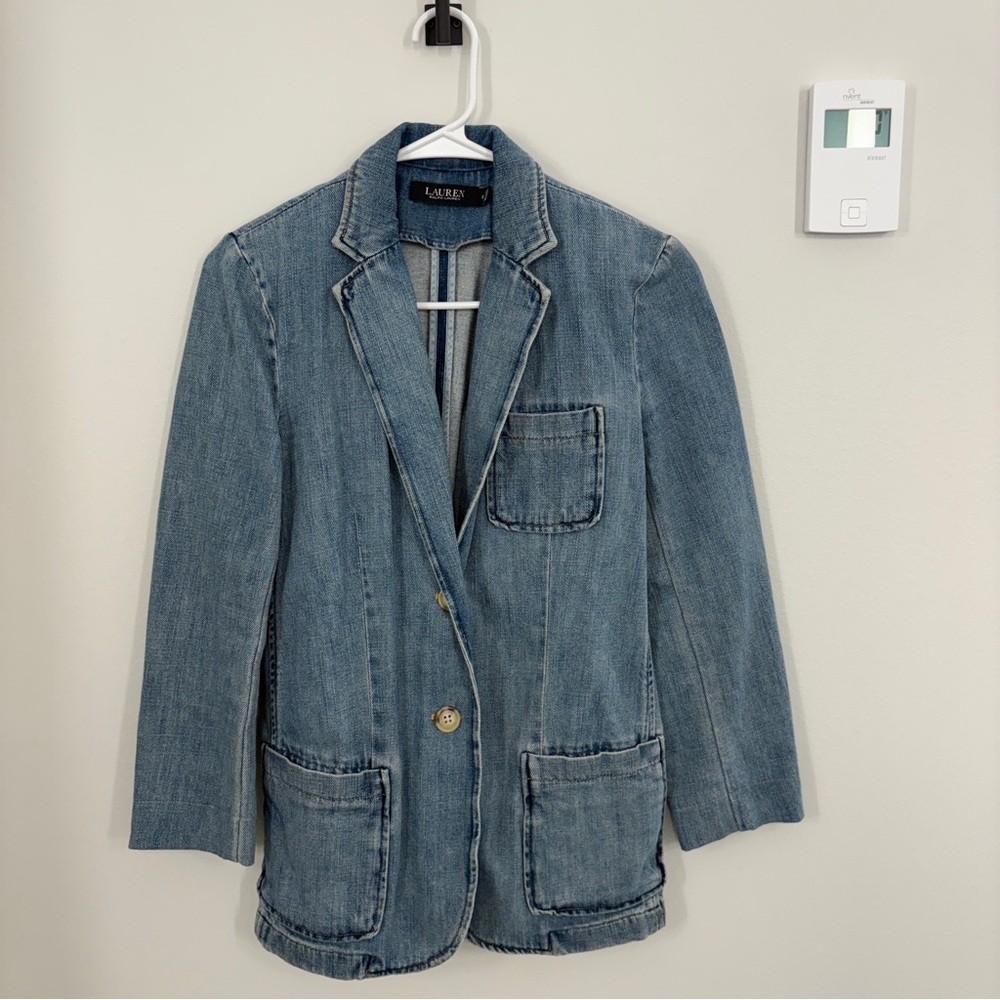 Lauren Ralph Lauren denim blazer